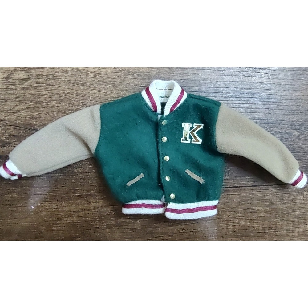 Barbie Fashion Avenue Ken Varsity Letterman Jacket Only- Mattel 1997